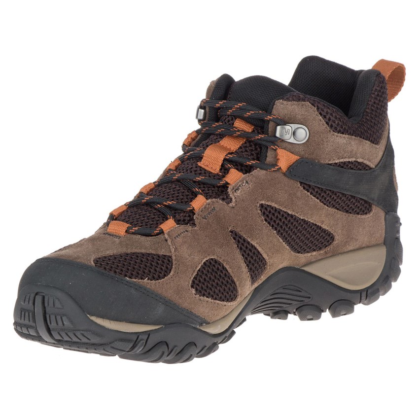 Chaussures Randonnée Merrell Yokota 2 Mid Waterproof Marron Homme | T.T.SMPQ